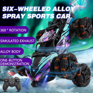 Mangebot™ Six-Wheel Alloy Drift Stunt Car